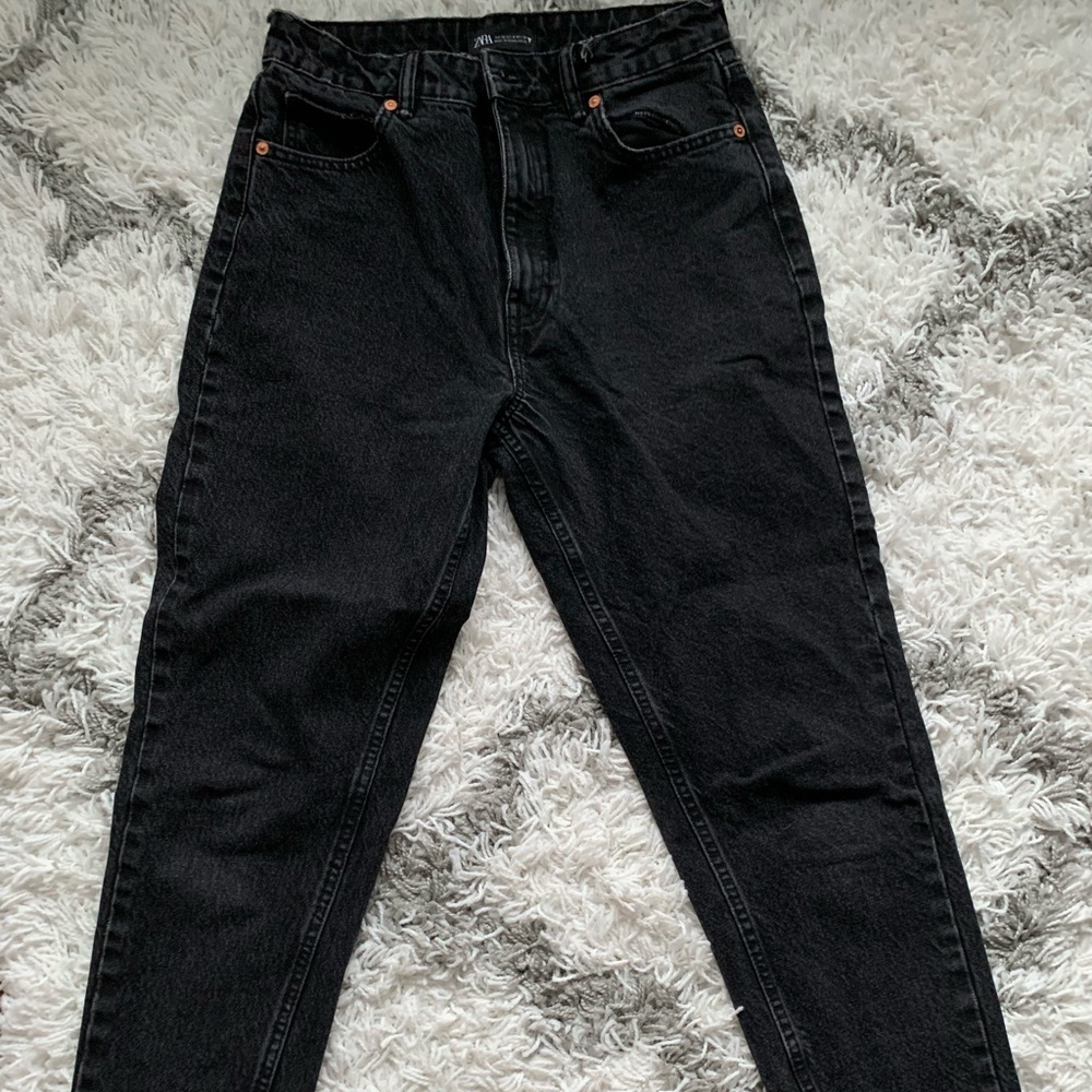 Zara mom jeans